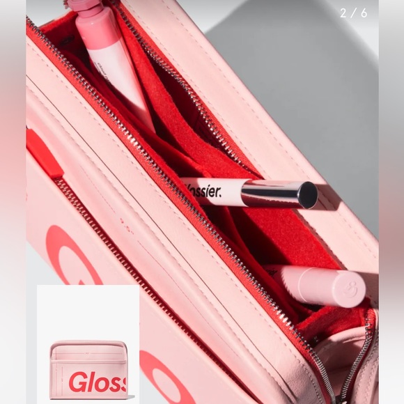 Glossier Handbags - Glossier beauty bag